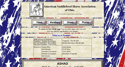 Desktop Screenshot of ohiosaddlebred.com